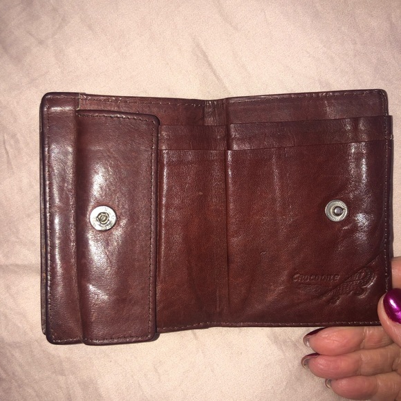 Vintage genuine Crocodile skin wallet. - Picture 2 of 7